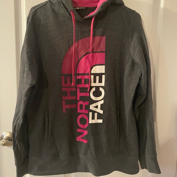 The North Face Women’s Gray Hoodie Size Large - Picture 2 of 8